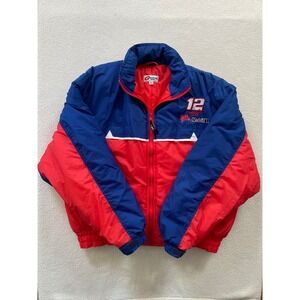 Vintage Competitors View NASCAR Jacket Mens Large Jeremy Mayfield 12‎ Mobil 1